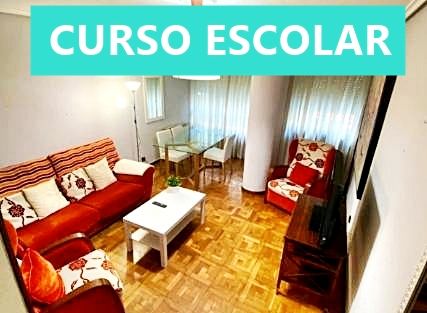 Living room of Flat to rent in Santander  with Heating, Furnished and Oven