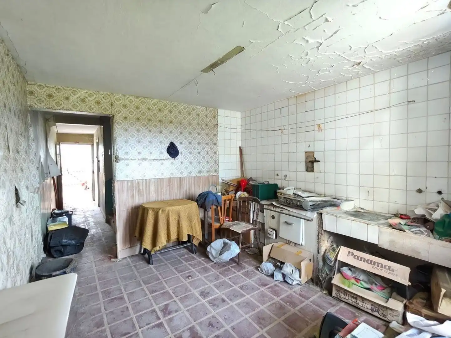 Cocina de Casa o chalet en venta en Castrillón con Trastero y Piscina