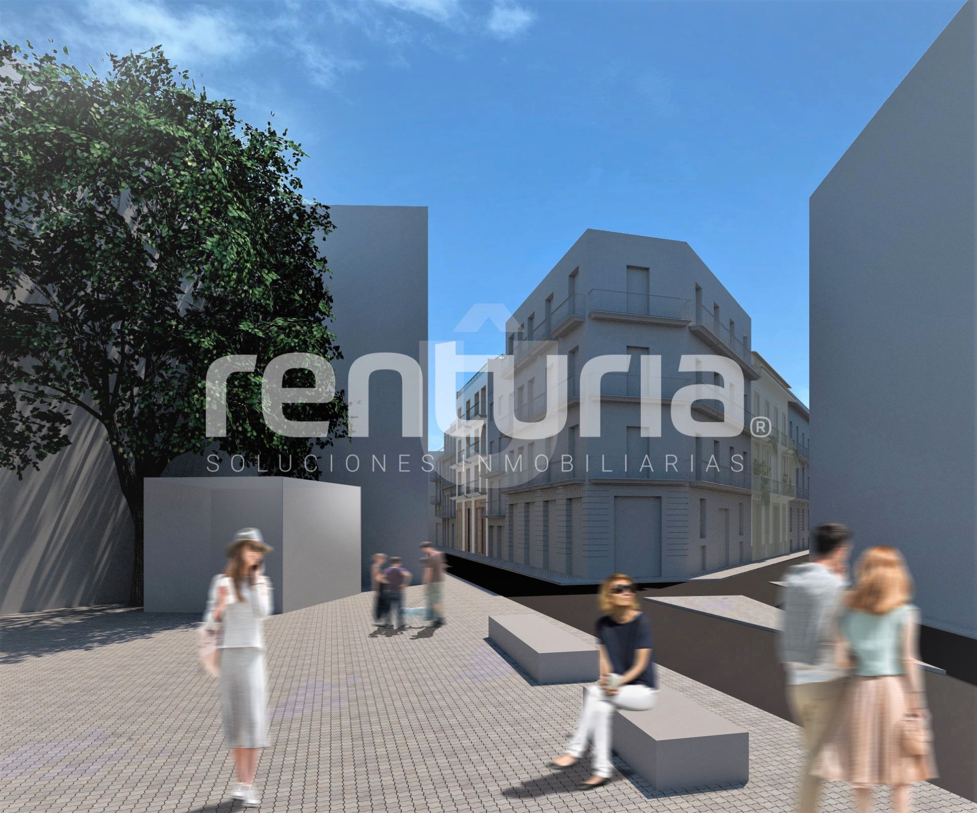 Vista exterior de Residencial en venda en  Valencia Capital