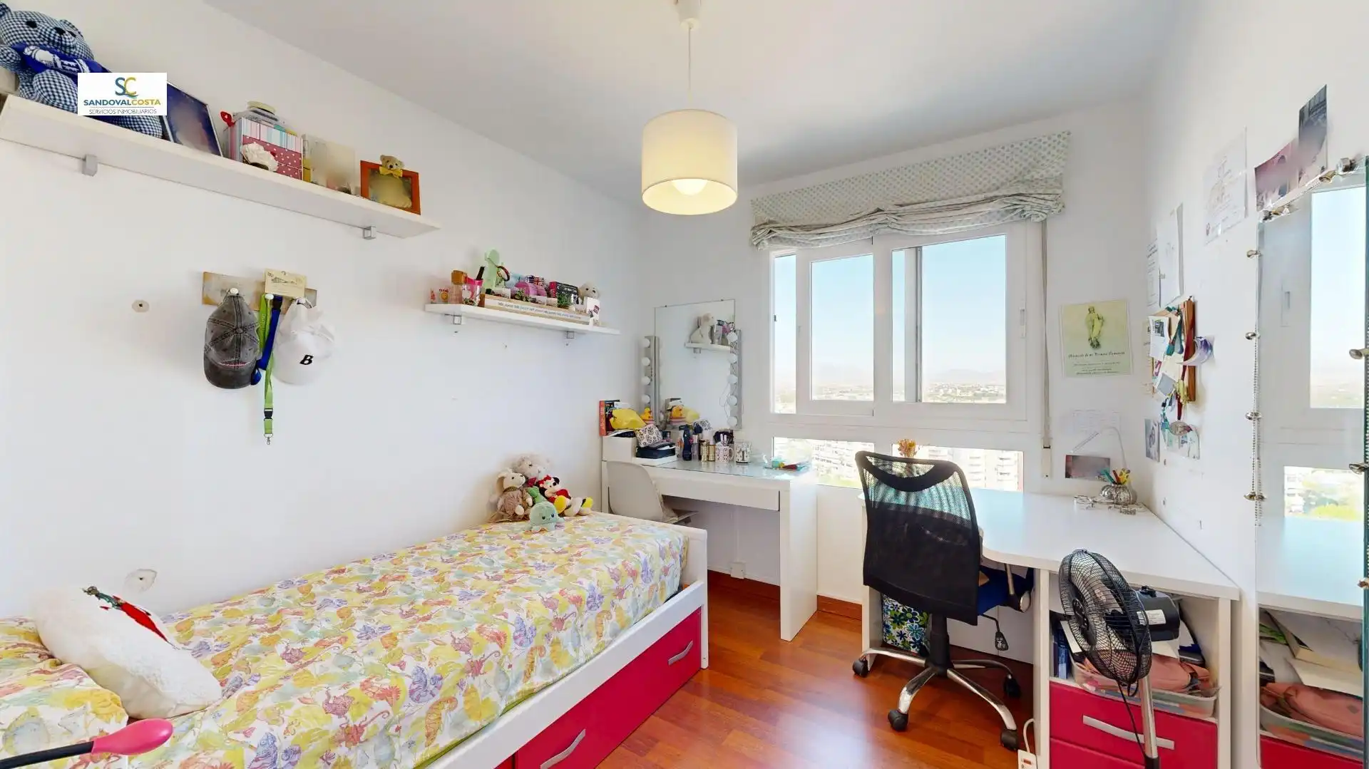 Schlafzimmer von Wohnung zum Verkauf in Alicante / Alacant mit Klimaanlage und Gemeinschaftspool