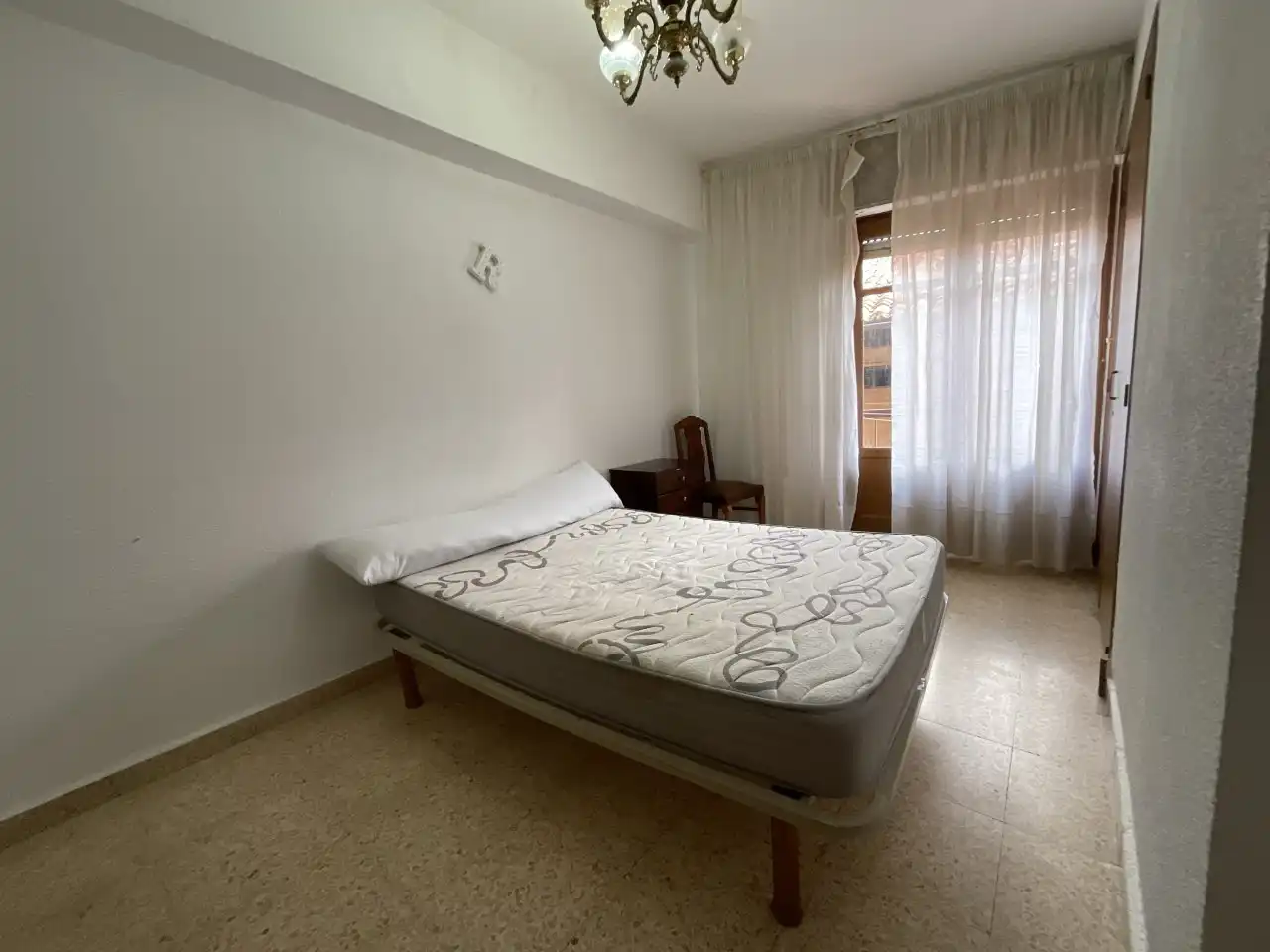 Bedroom of Flat for sale in Santo Domingo de la Calzada  with Heating, Furnished and Balcony