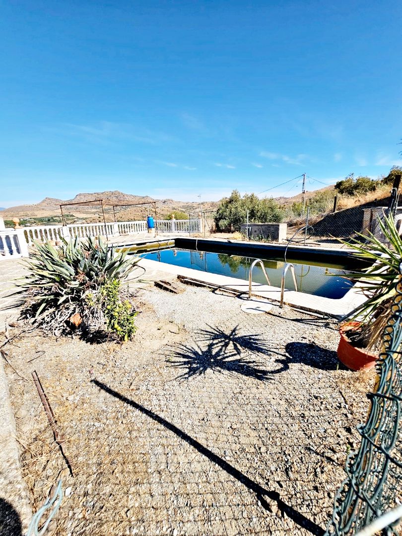 Piscina de Finca rústica en venda en Málaga Capital amb Jardí privat, Terrassa i Piscina