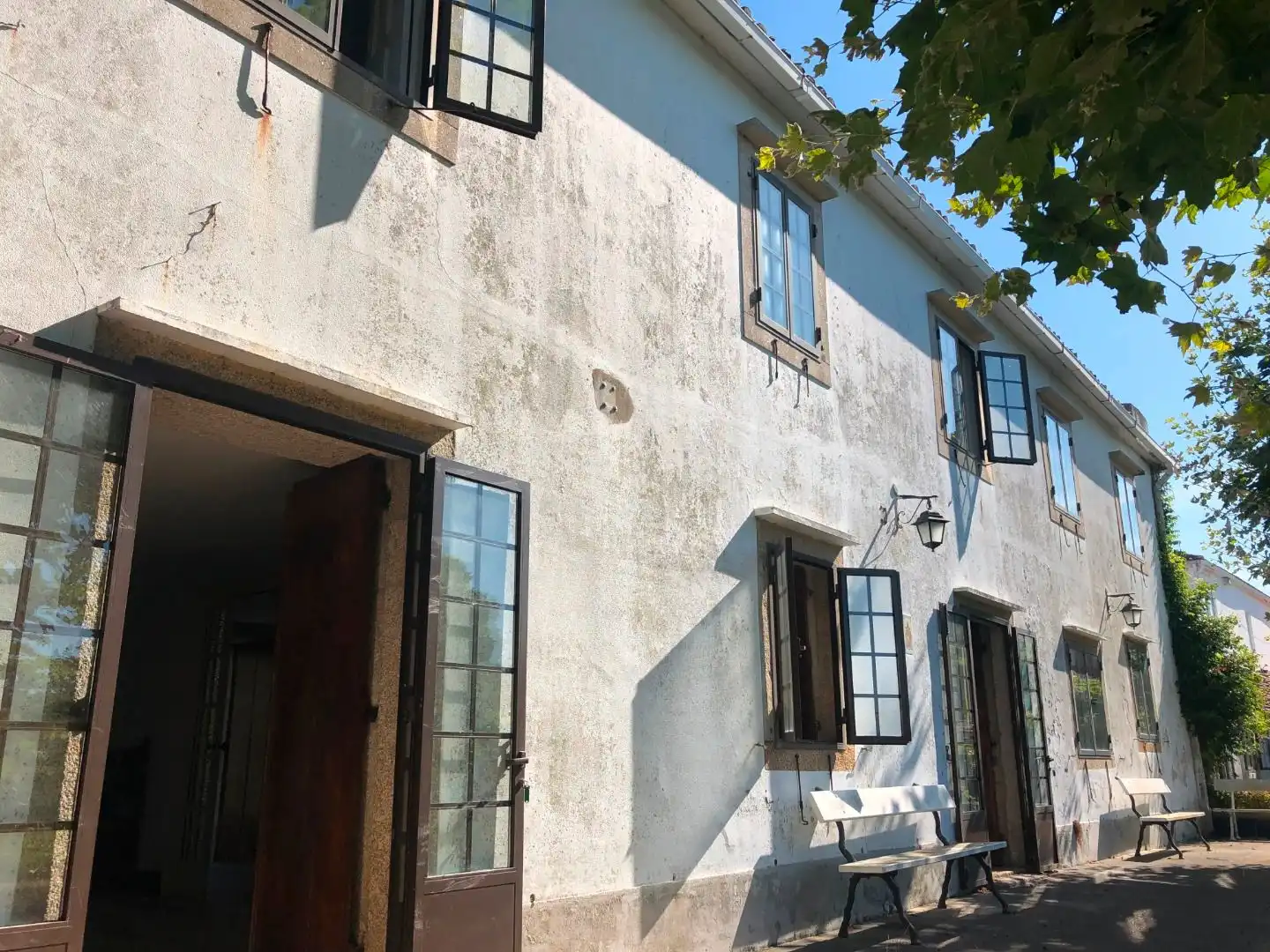 Außenansicht von Haus oder Chalet zum Verkauf in Oleiros mit Privatgarten, Parkett und Terrasse