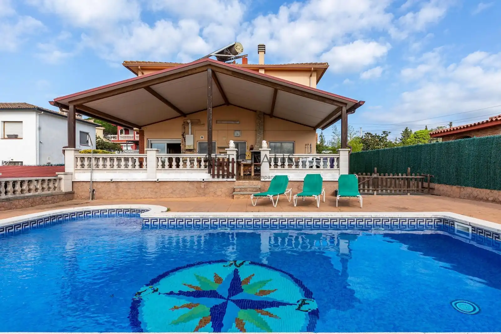 Piscina de Casa o chalet en venta en Fogars de la Selva con Calefacción, Jardín privado y Terraza