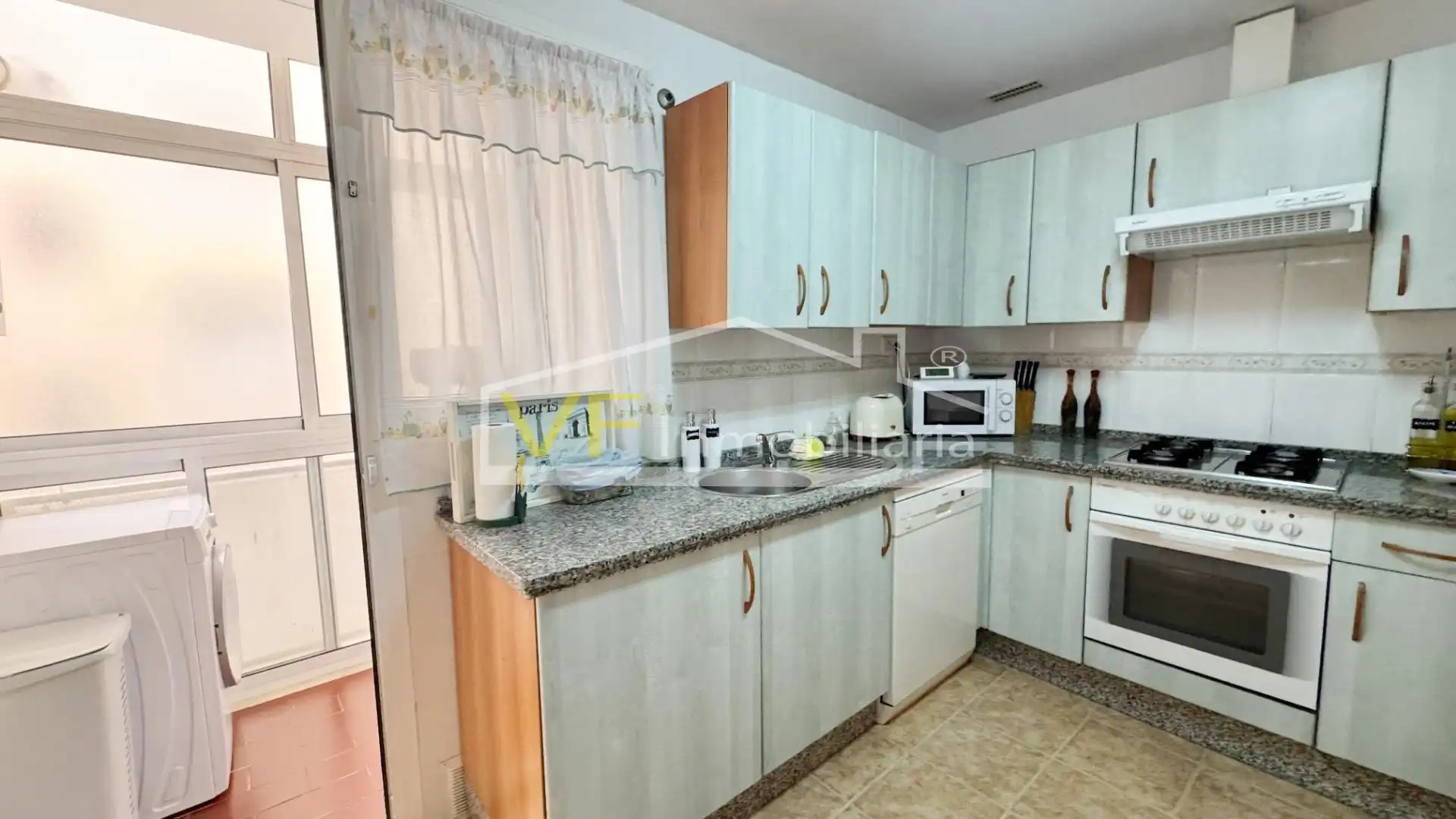 Cocina de Piso en venta en Málaga con Aire acondicionado, Jardín privado y Terraza
