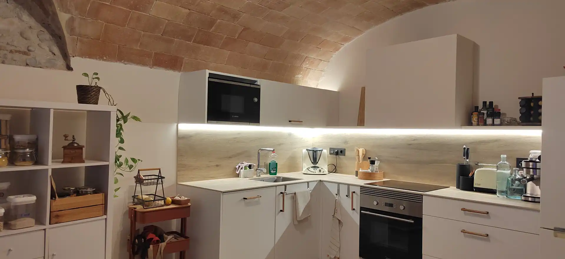 Küche von Maisonette zum Verkauf in L'Armentera mit Klimaanlage und Terrasse