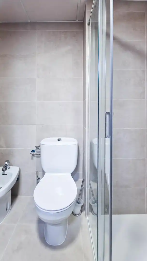 Baño de Apartamento de alquiler en Badajoz con Amueblado