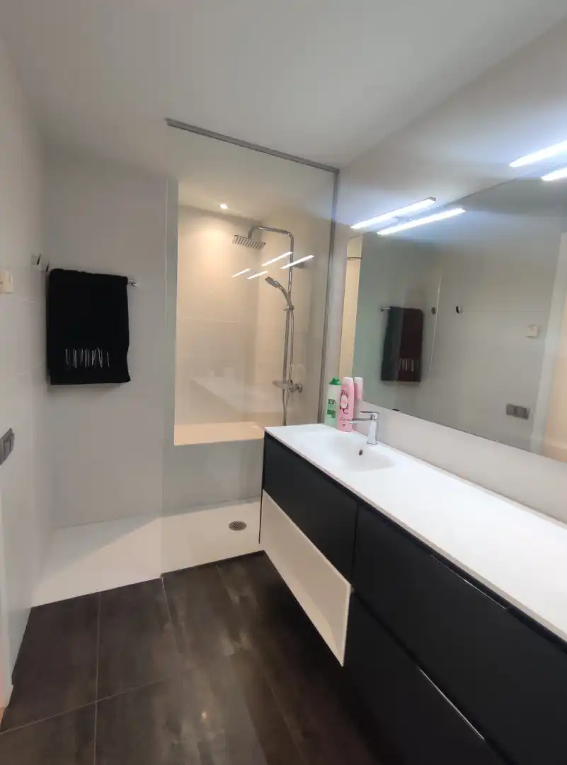 Bathroom of Flat for rent in Manresa  with Furnished