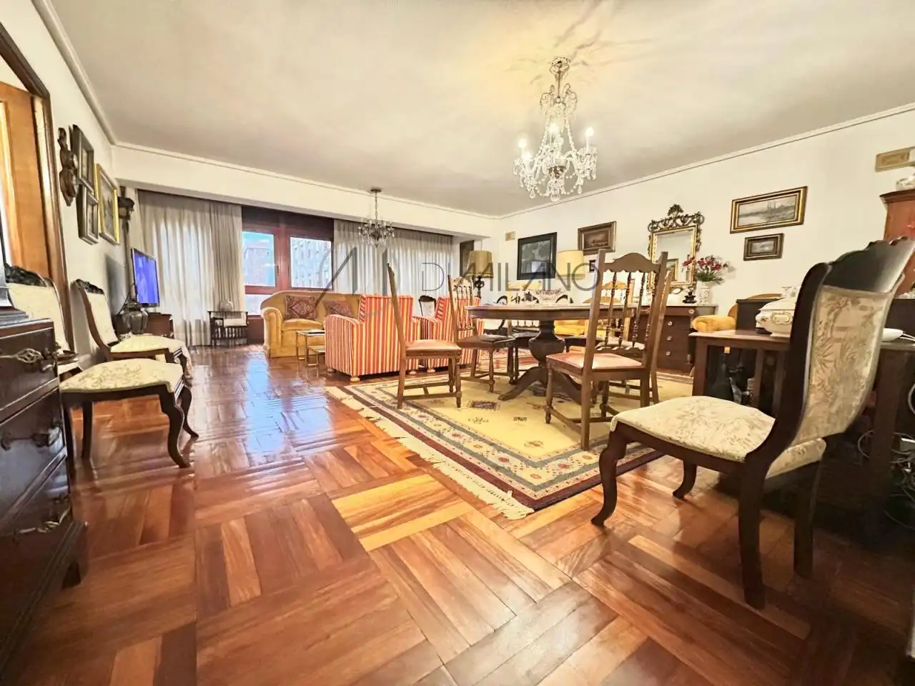 Sala de estar de Piso en venta en Vigo  con Calefacción, Parquet y Trastero