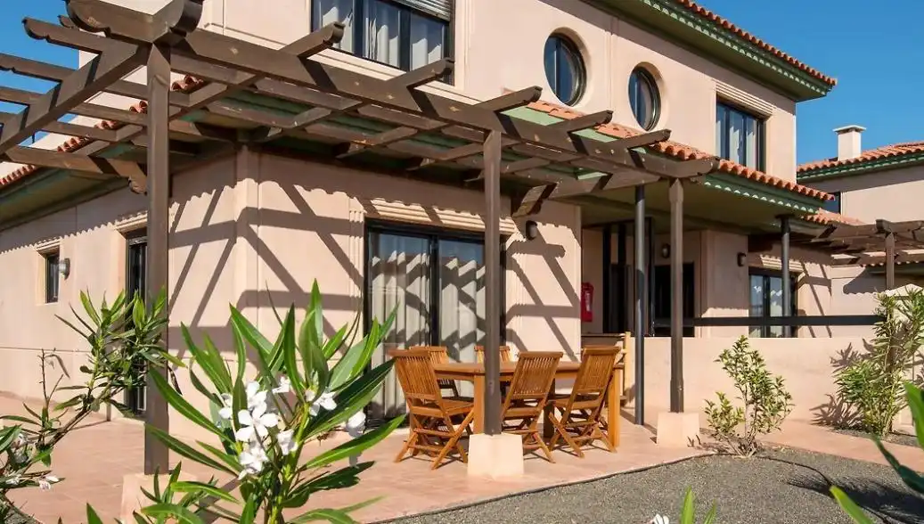 Terrassa de Casa adosada en venda en La Oliva amb Aire condicionat, Jardí privat i Terrassa