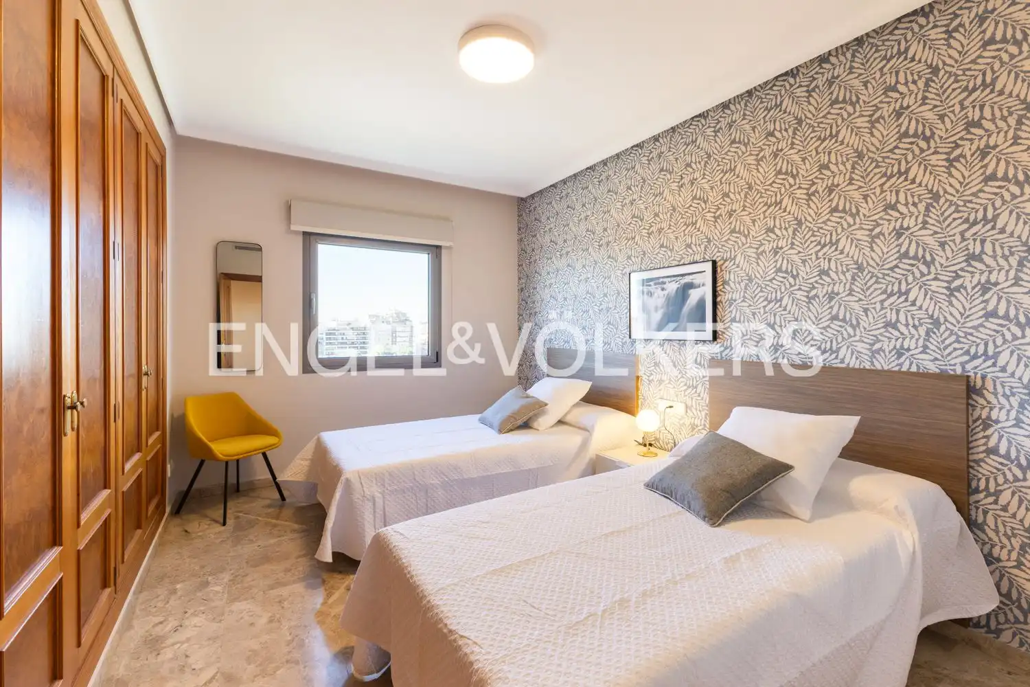 Habitación de Piso de alquiler en Valencia con Aire acondicionado, Calefacción y Amueblado