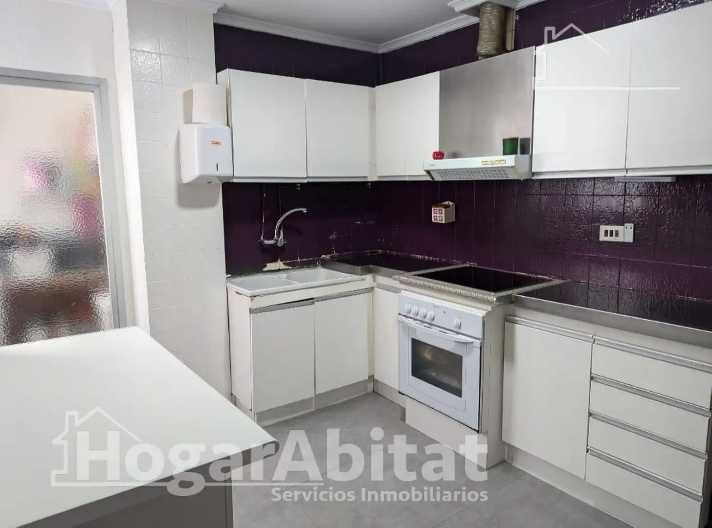 Kitchen of Flat for sale in Burriana / Borriana  with Balcony