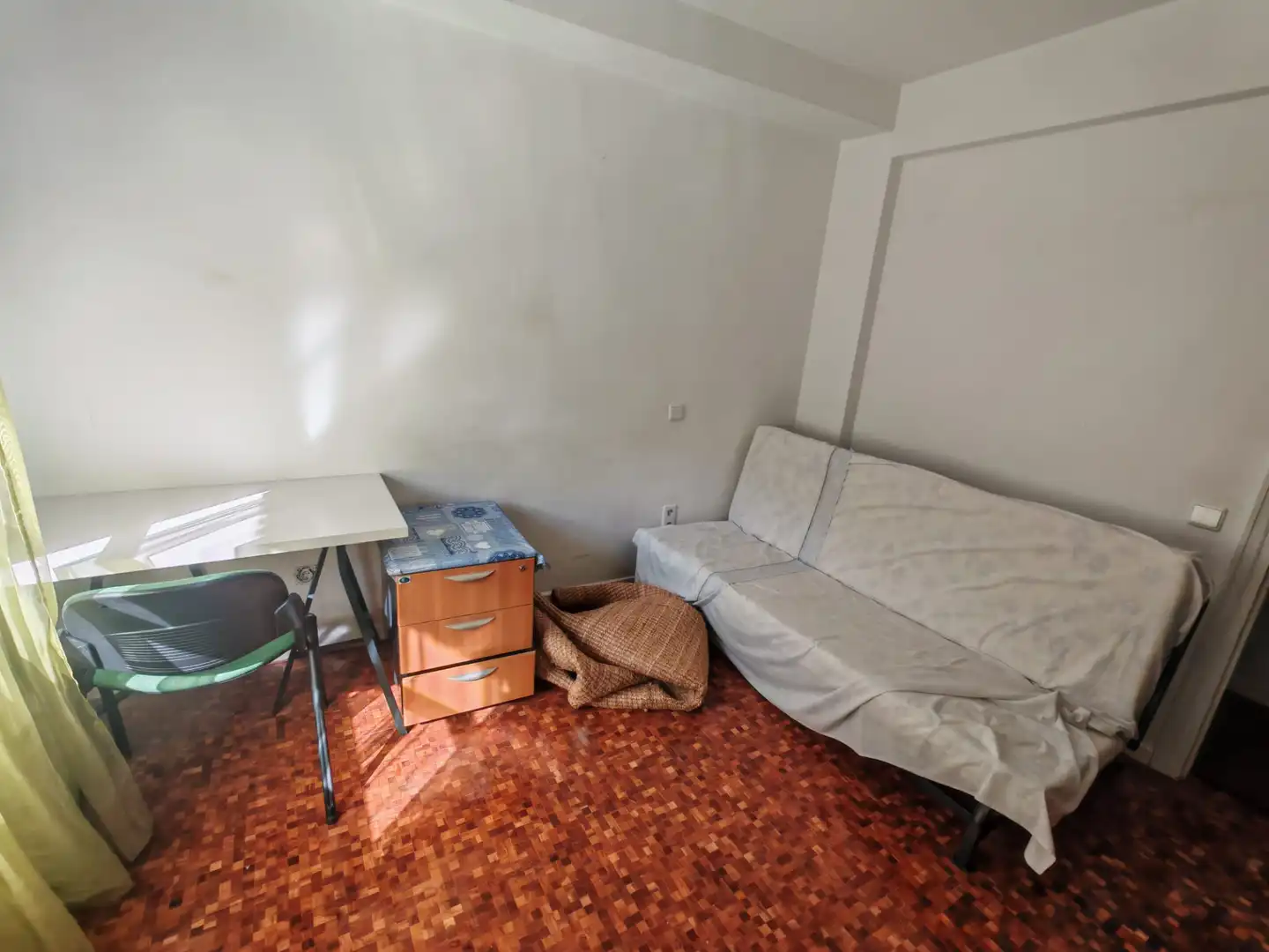 Bedroom of Flat for sale in Móstoles  with Heating, Parquet flooring and Terrace