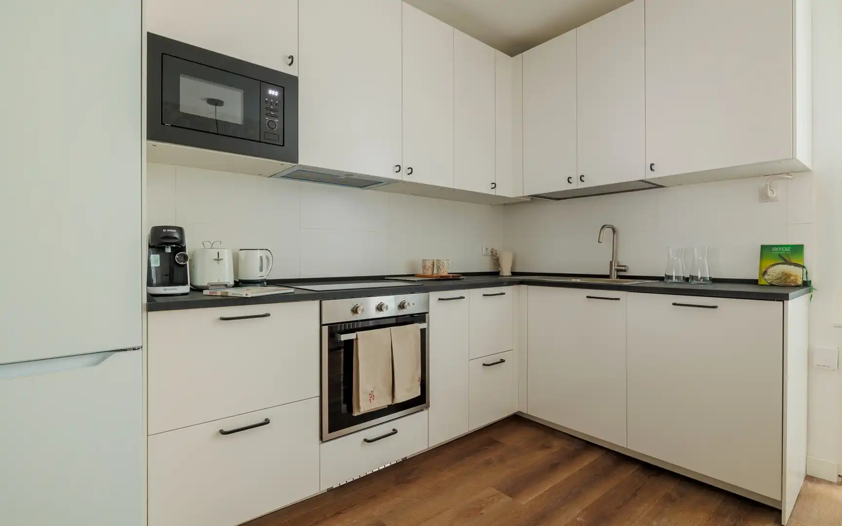 Cocina de Piso de alquiler en Madrid con Aire acondicionado, Calefacción y Amueblado