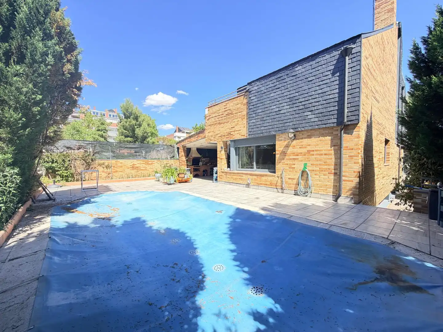 Piscina de Casa o chalet en venta en Rivas-Vaciamadrid con Aire acondicionado, Calefacción y Jardín privado