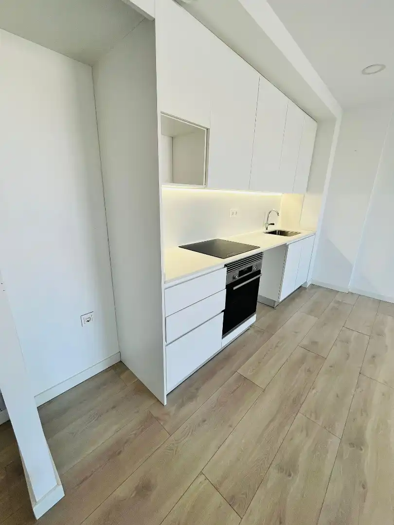 Kitchen of Flat for sale in Cubelles  with Air Conditioner, Parquet flooring and Terrace