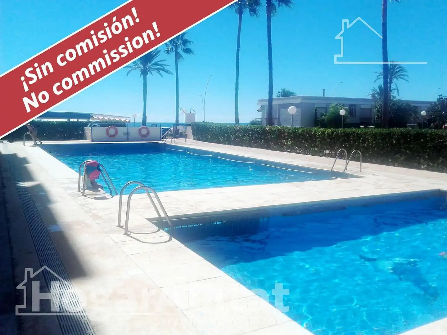 Schwimmbecken von Wohnung zum Verkauf in Torreblanca mit Terrasse und Gemeinschaftspool