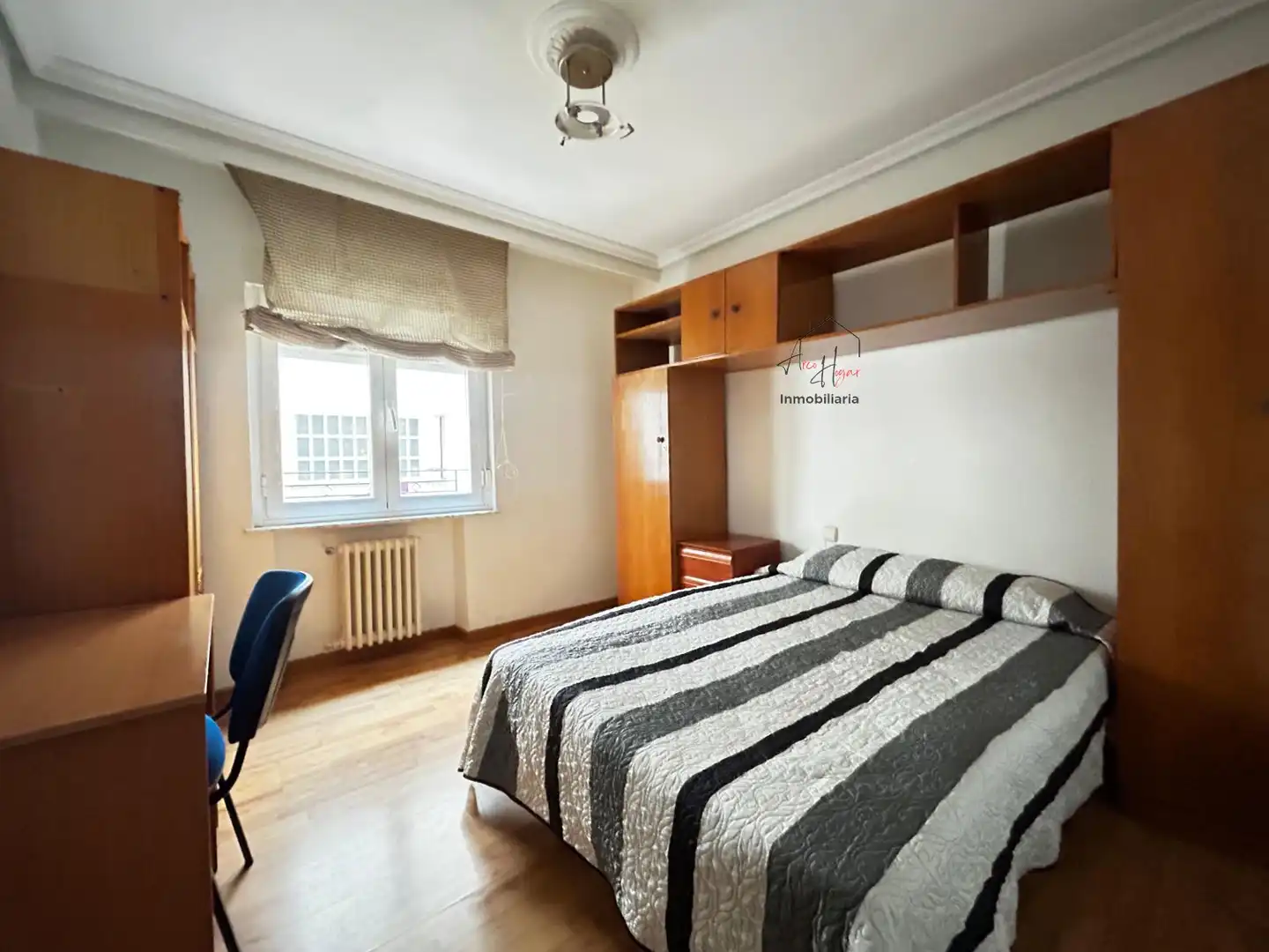 Bedroom of Flat for rent in Salamanca  with Heating, Furnished and Balcony