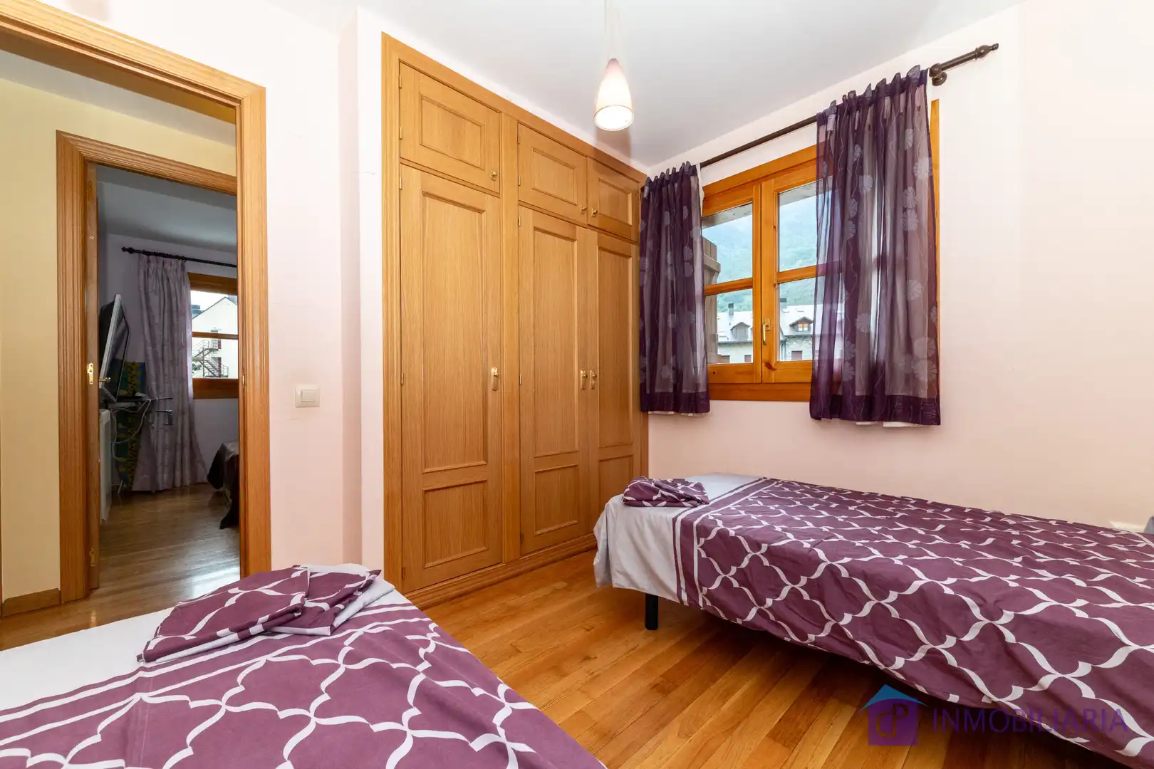 Schlafzimmer von Wohnung zum Verkauf in Benasque mit Heizung, Parkett und Terrasse