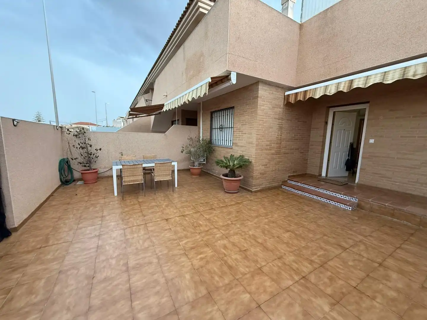 Terrasse von Erdgeschoss zur Miete in San Javier
