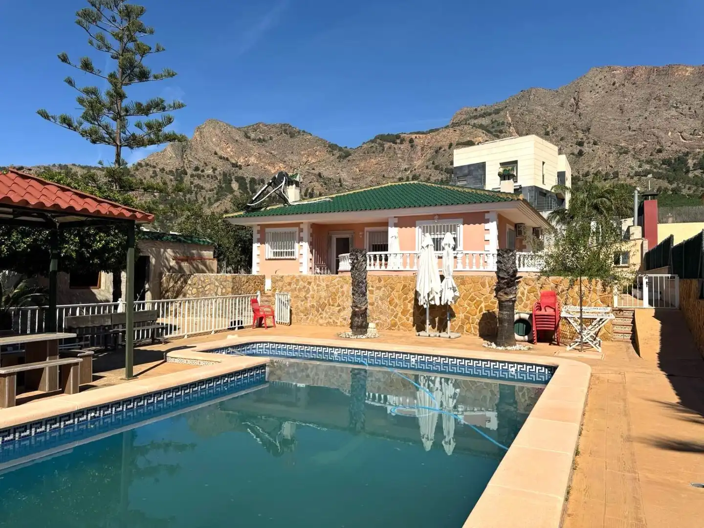Exterior view of Houses for sale in Orihuela  with Air Conditioner, Private garden and Storage room