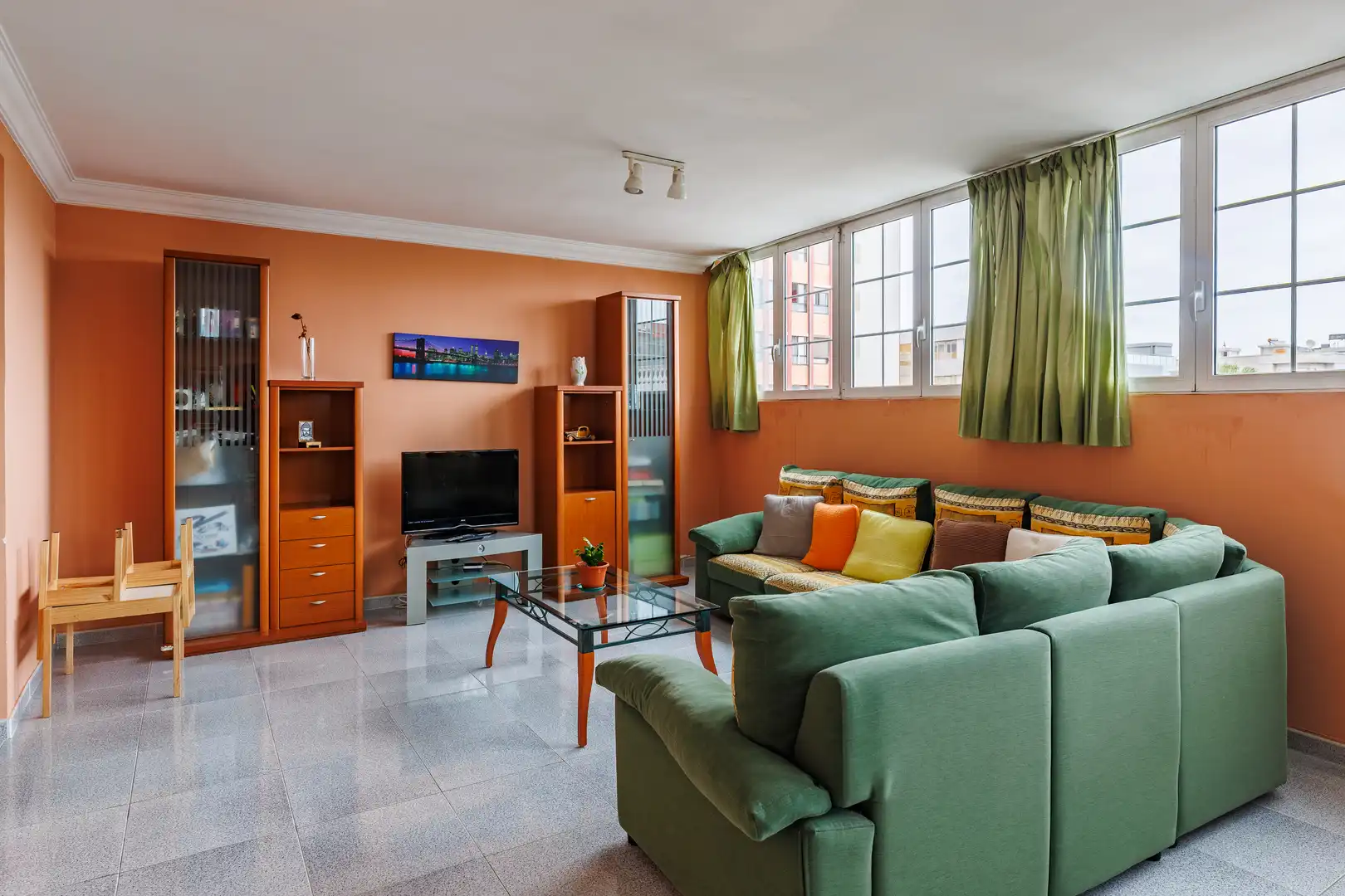 Wohnzimmer von Dachboden zum Verkauf in Las Palmas de Gran Canaria mit Abstellraum