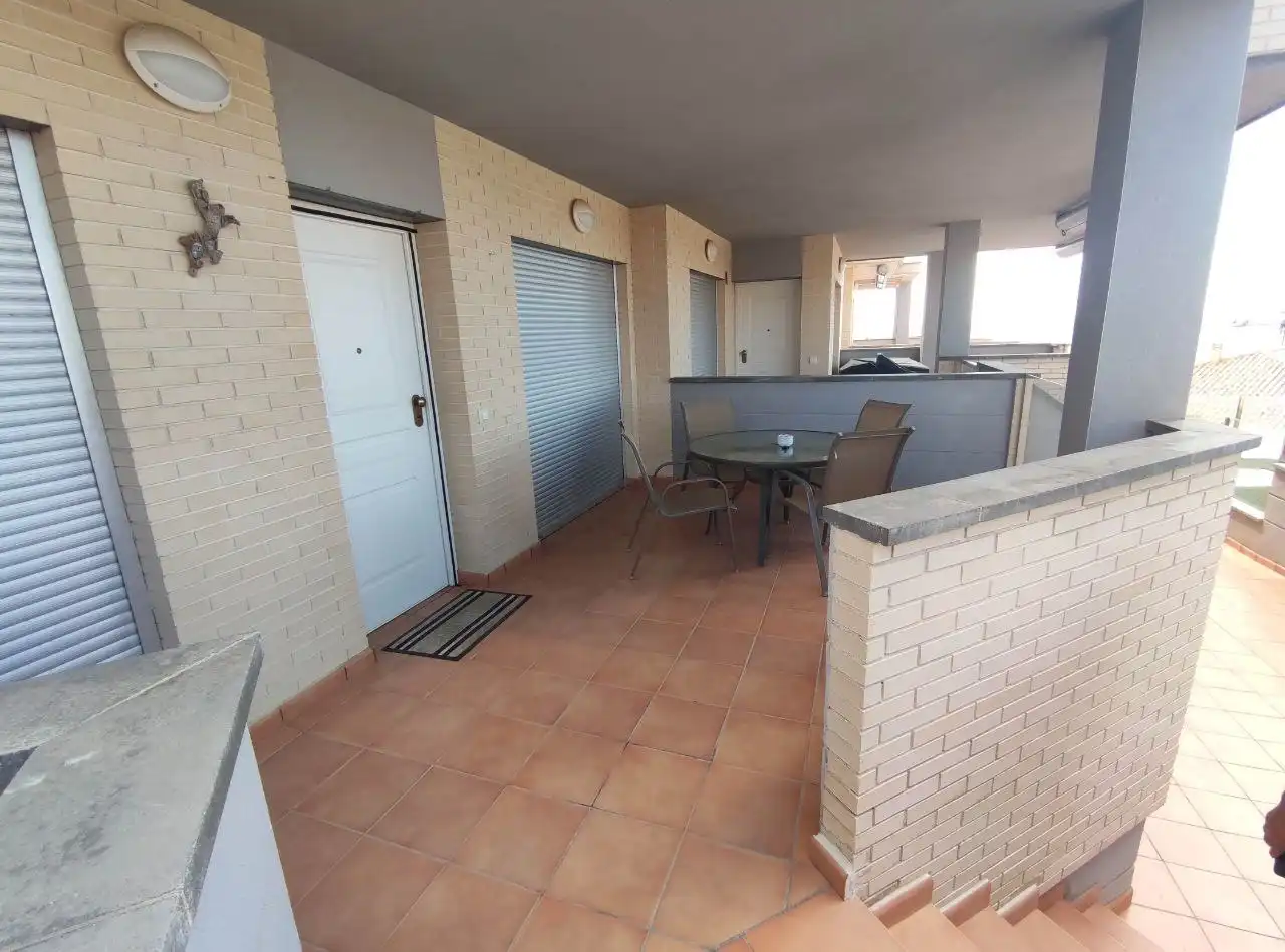 Terrace of Apartments for rent in Cartagena  with Heating, Terrace and Swimming Pool