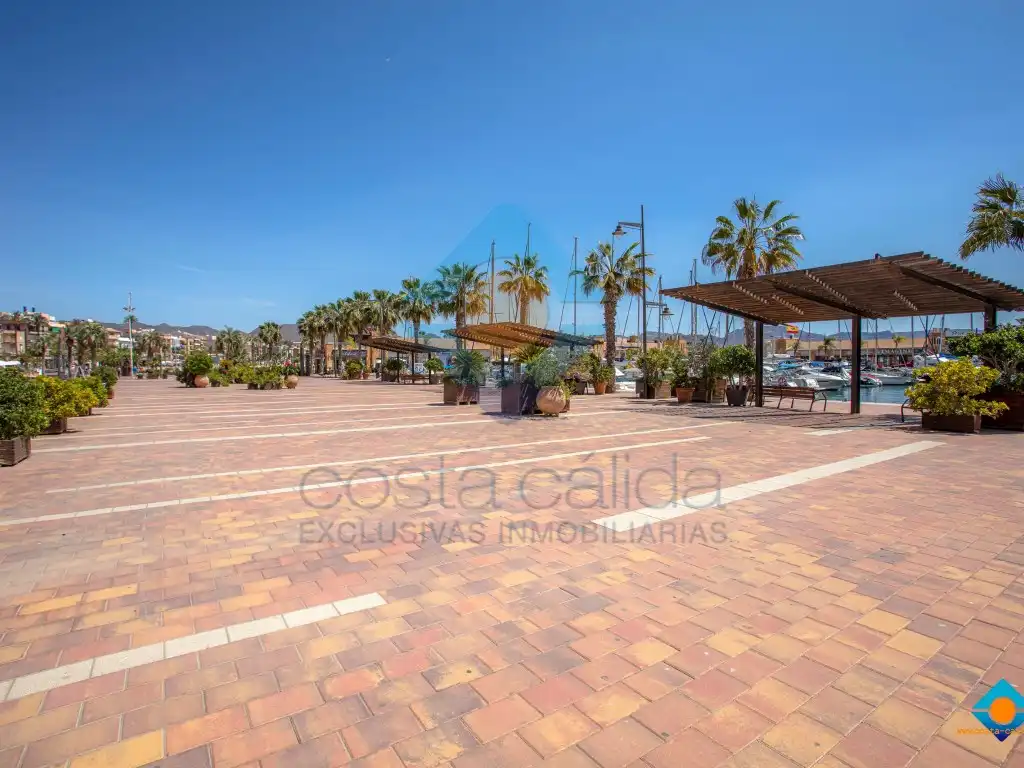 Terrace of Flat for sale in Mazarrón  with Furnished, Oven and Washing machine