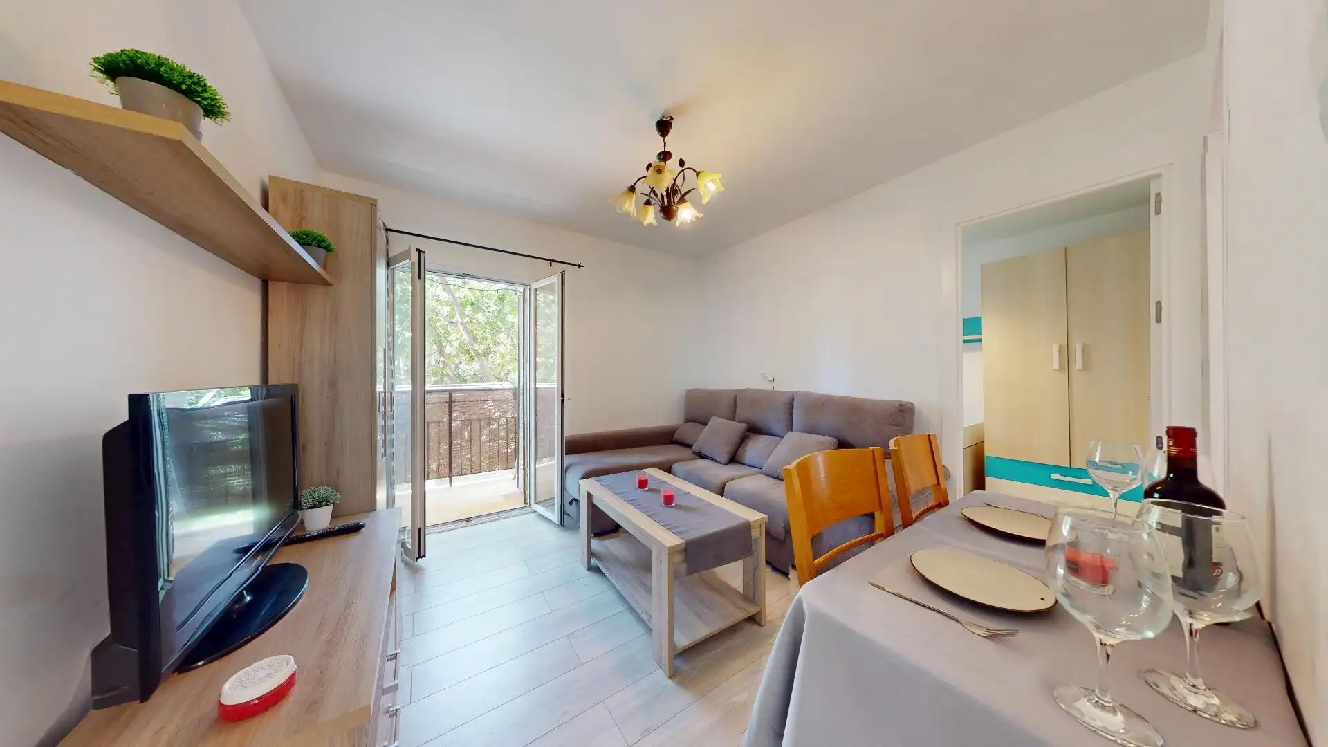 Sala de estar de Piso en venta en Madrid con Terraza