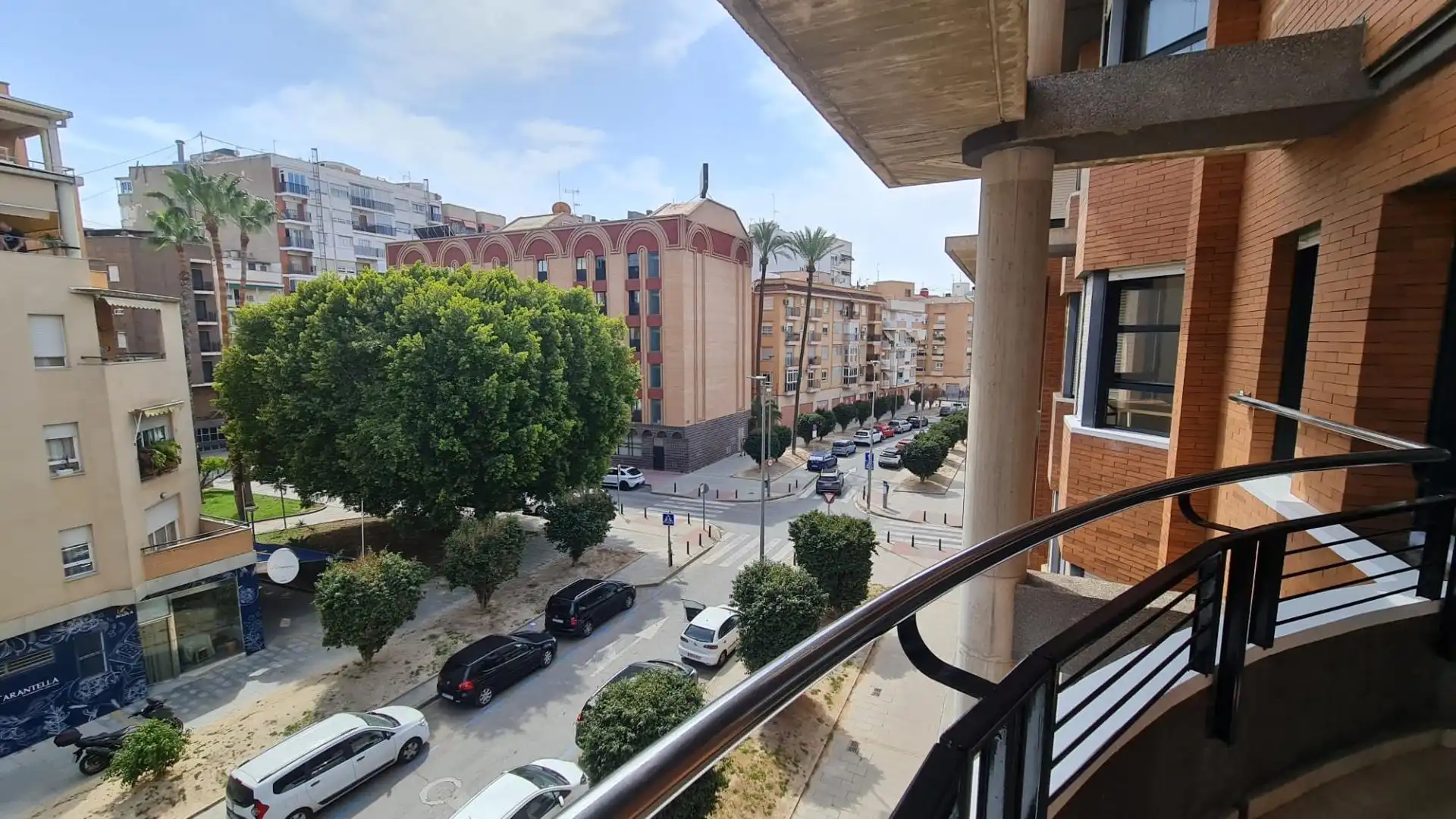 Vista exterior de Piso de alquiler en  Murcia Capital con Amueblado