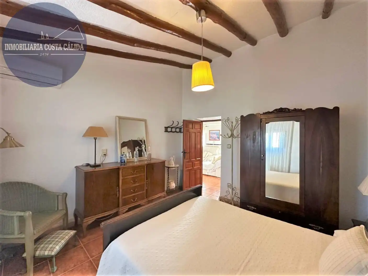 Habitación de Finca rústica en venta en Águilas con Aire acondicionado, Calefacción y Jardín privado