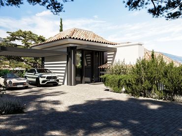 Casa amb piscina en venda a Milla de Oro
