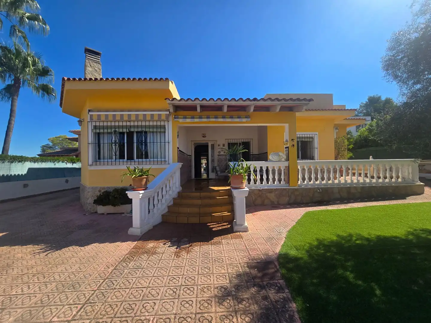 Vista exterior de Casa o xalet en venda en Llucmajor amb Aire condicionat, Jardí privat i Traster