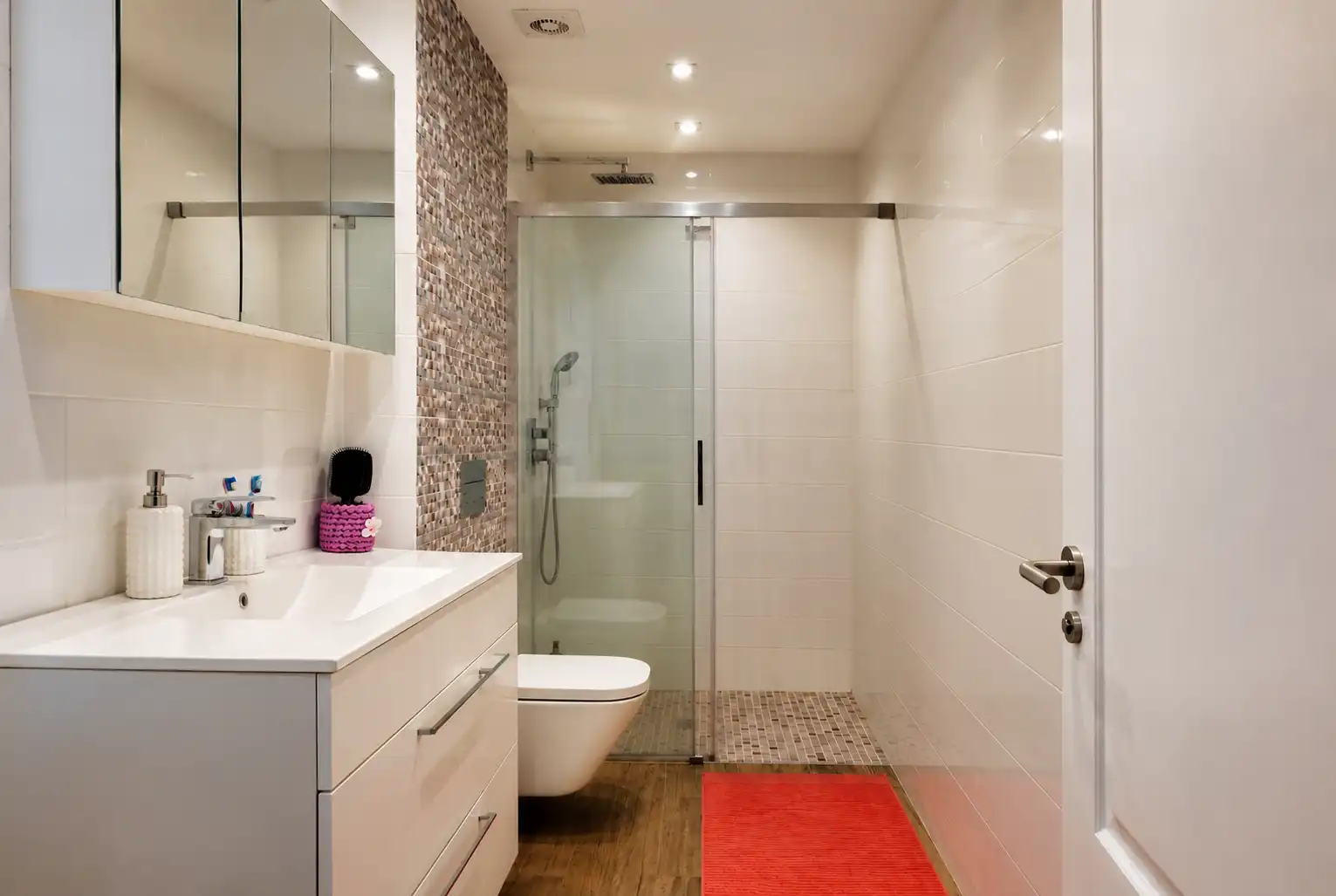 Baño de Casa adosada en venta en Alcanar con Aire acondicionado, Terraza y Amueblado
