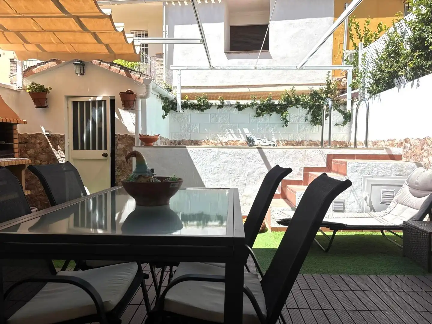 Terraza de Casa adosada en venta en Marbella con Piscina comunitaria