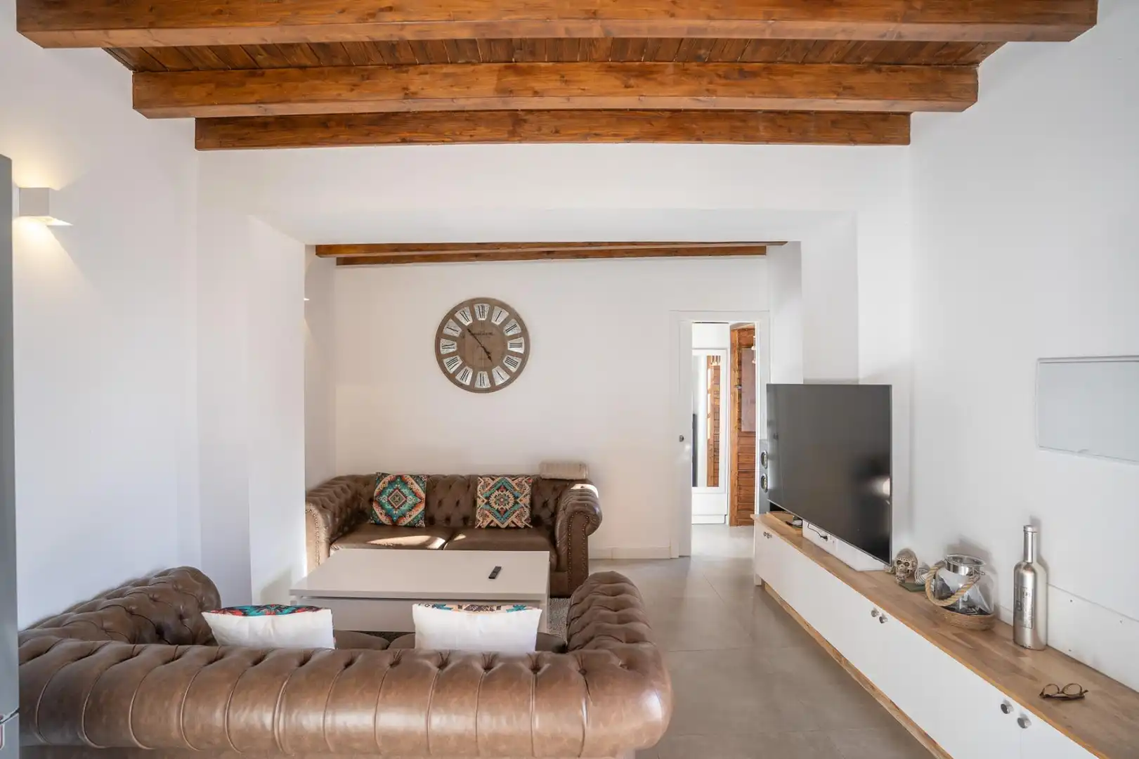 Sala de estar de Casa o chalet en venta en Guía de Isora con Aire acondicionado, Jardín privado y Terraza