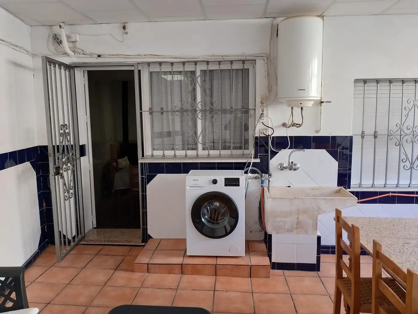 Cuina de Casa adosada en venda en Alhama de Murcia amb Aire condicionat, Calefacció i Terrassa