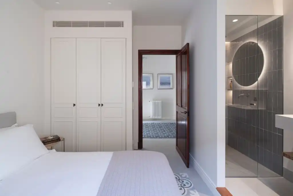 Habitación de Casa adosada en venta en Pollença con Aire acondicionado, Piscina y Amueblado