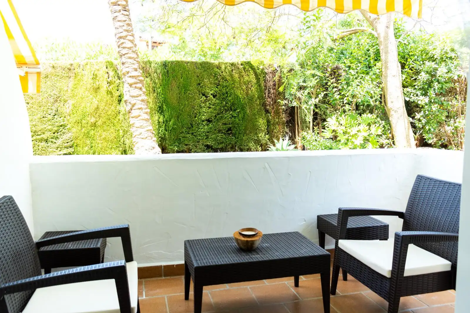 Terrasse von Maisonette zur Miete in Marbella mit Schwimmbad, Möbliert und Gemeinschaftspool