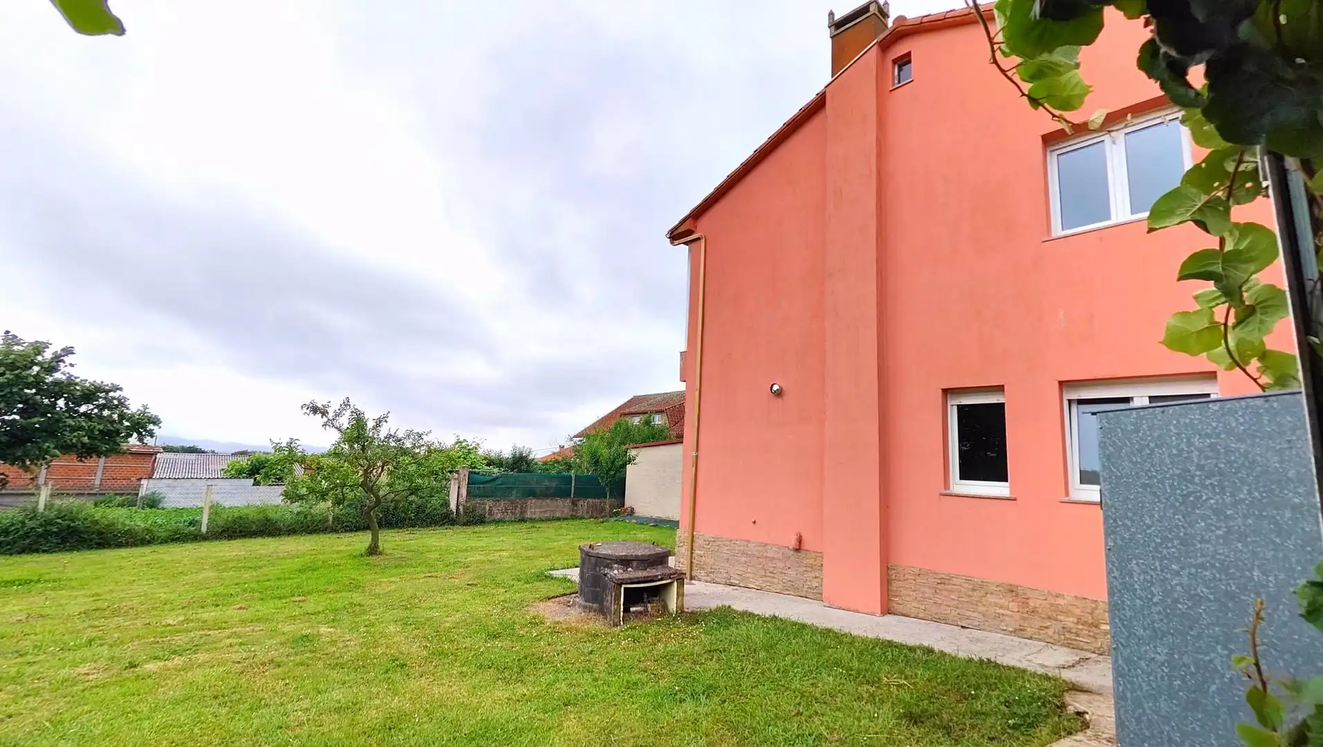 Jardín de Casa o chalet en venta en Oroso con Calefacción, Jardín privado y Amueblado