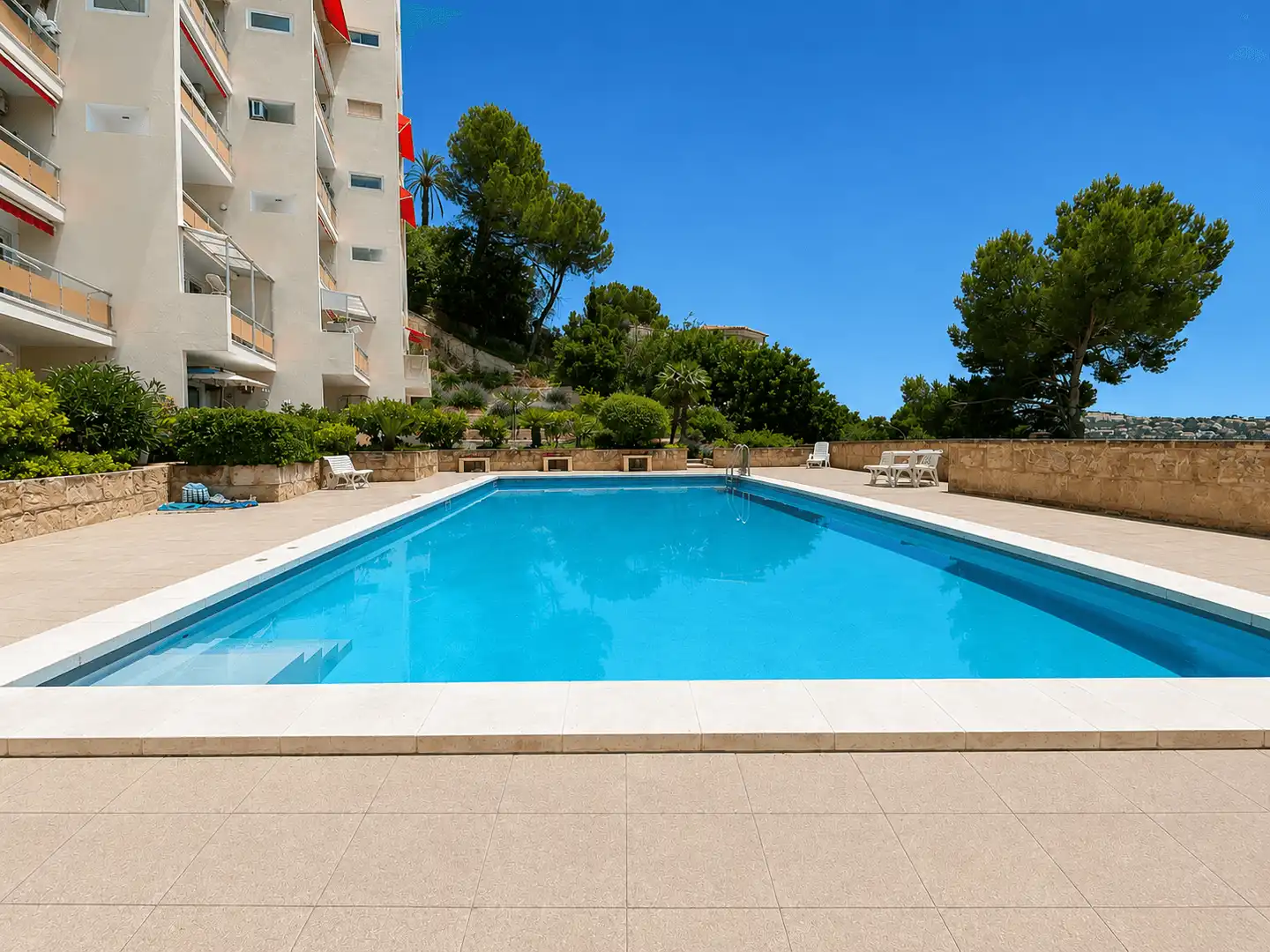 Piscina de Apartament en venda en Calvià amb Aire condicionat, Piscina i Balcó
