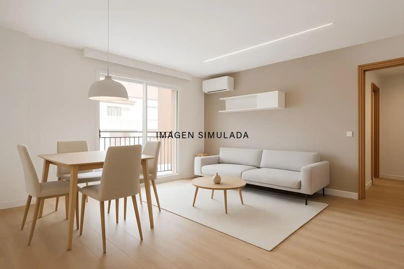 Sala de estar de Piso en venta en Motril con Aire acondicionado y Balcón