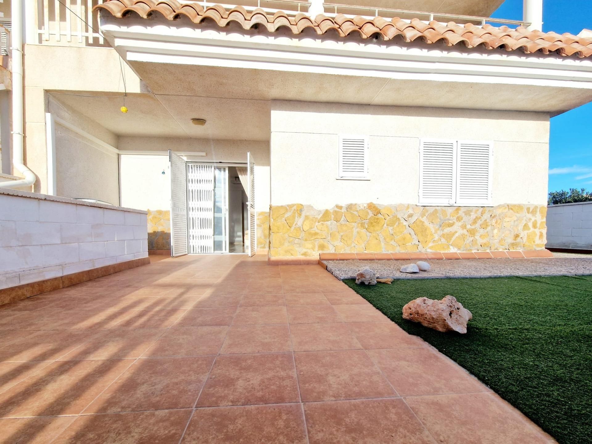 Terrace of Flat for sale in Águilas  with Air Conditioner, Heating and Private garden