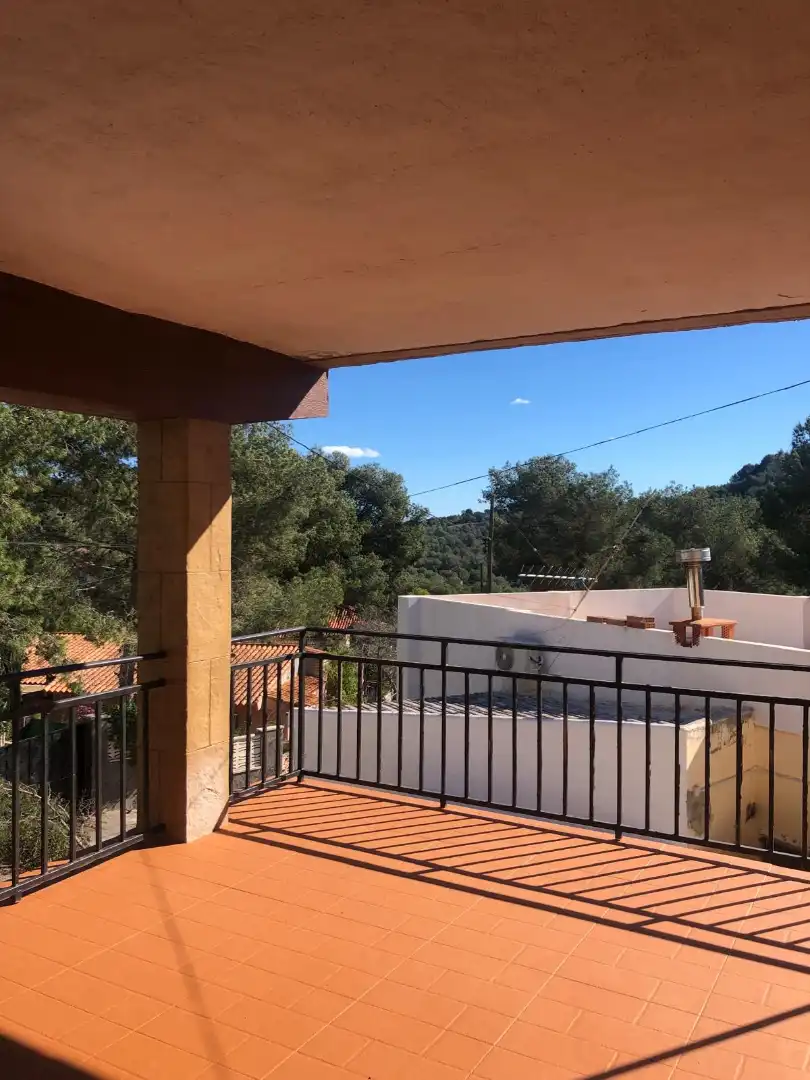 Vista exterior de Casa o chalet en venta en Albalat dels Tarongers con Aire acondicionado, Jardín privado y Terraza