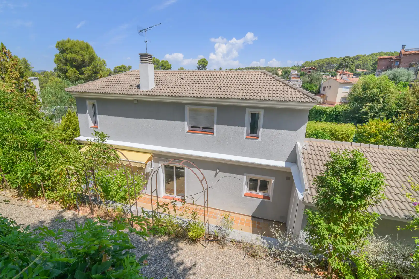 Vista exterior de Casa o xalet en venda en Ullastrell amb Aire condicionat, Calefacció i Jardí privat