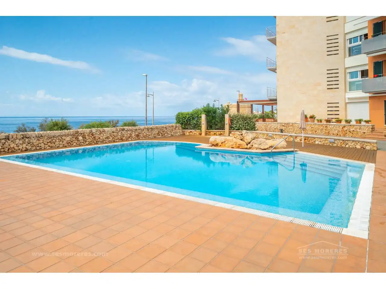 Piscina de Apartamento en venta en Ciutadella de Menorca con Aire acondicionado, Terraza y Piscina comunitaria