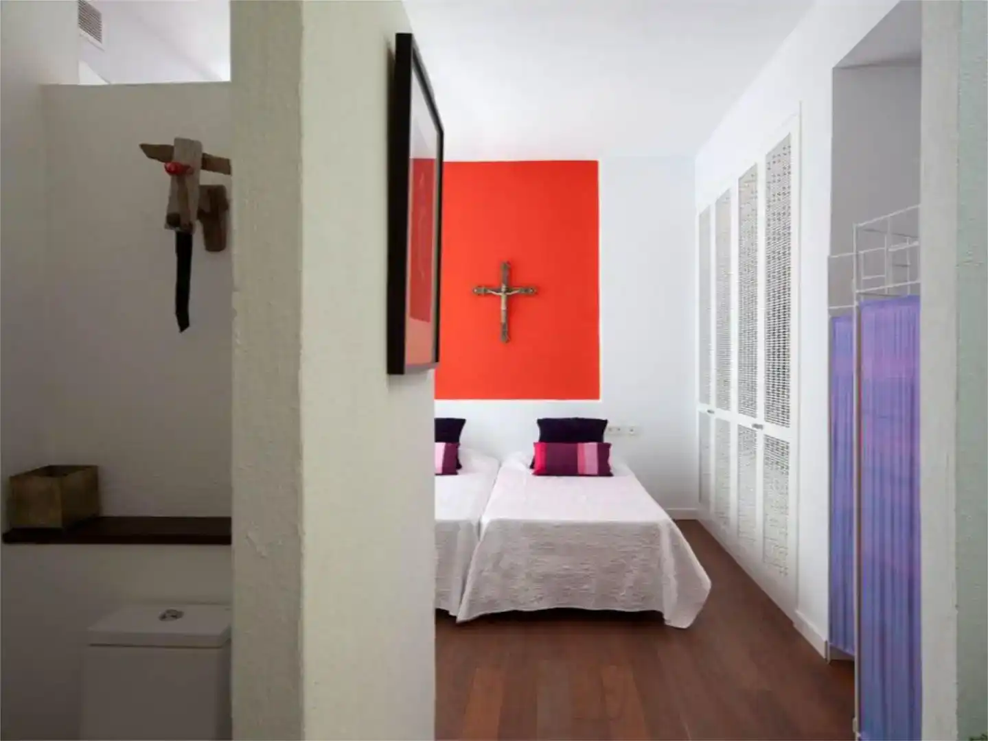 Habitación de Dúplex de alquiler en Sevilla con Aire acondicionado y Parquet