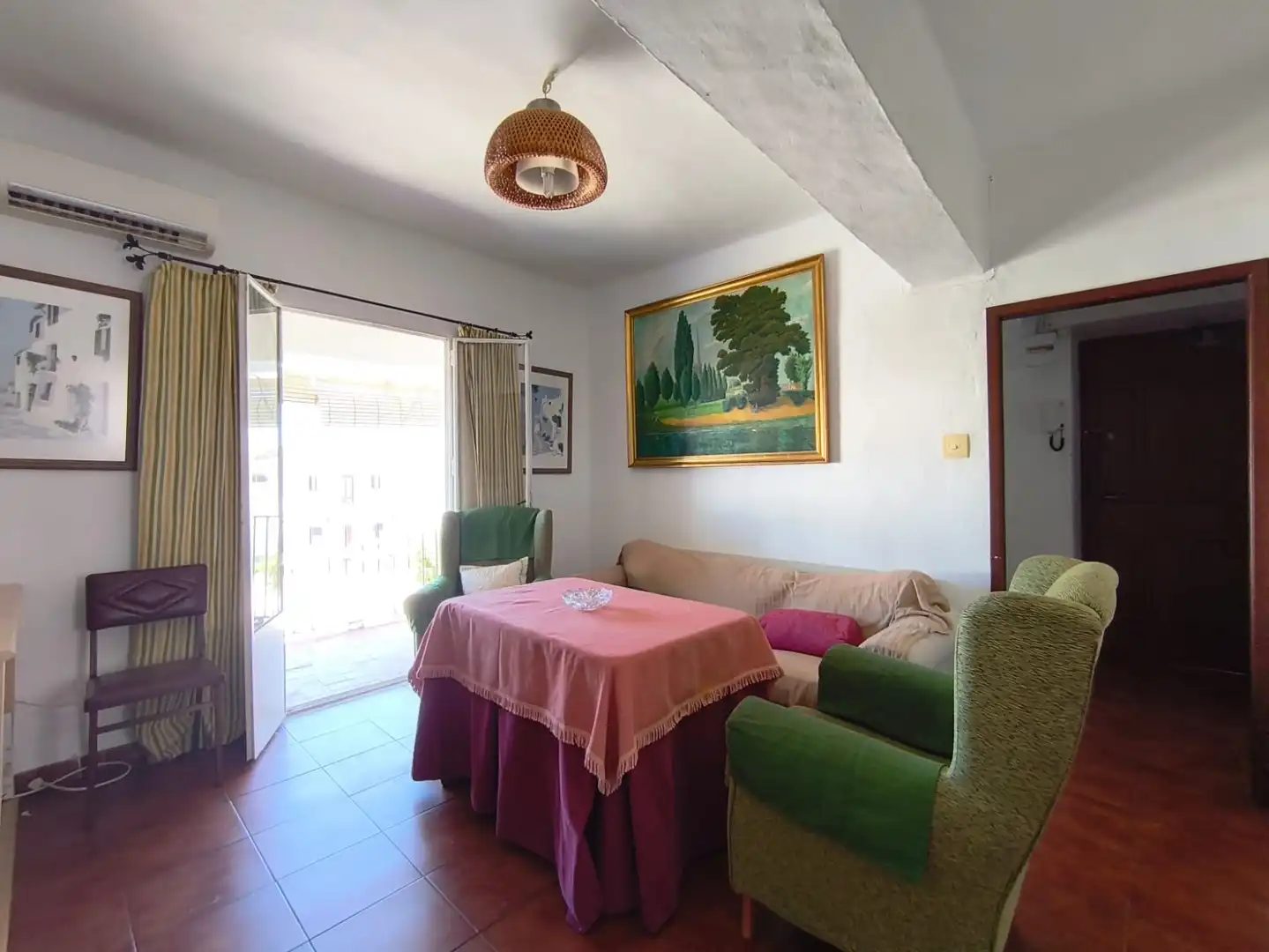 Sala de estar de Piso en venta en Cazalla de la Sierra con Aire acondicionado