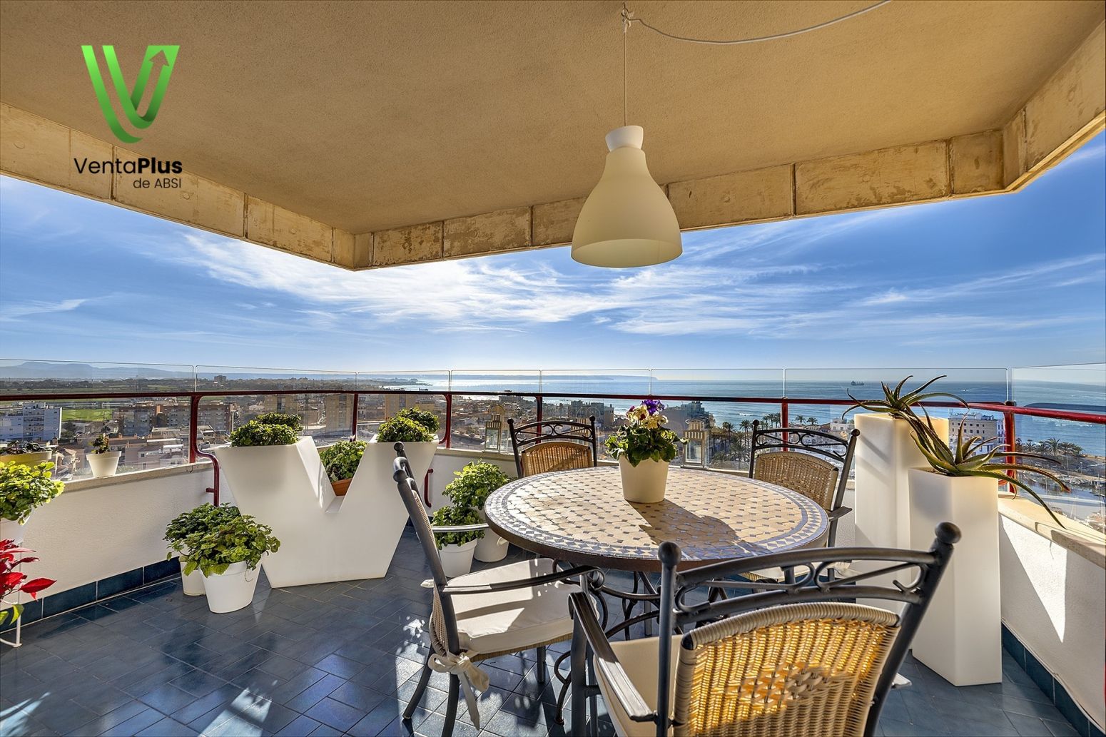 Terrace of Flat for sale in  Palma de Mallorca  with Air Conditioner, Private garden and Terrace