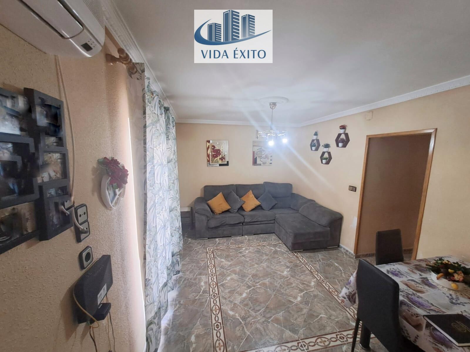 Living room of Flat for sale in  Jaén Capital  with Air Conditioner, Terrace and Balcony